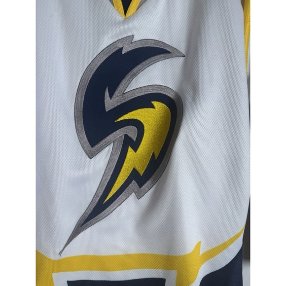 Mississippi Gulf Coast Surge Hockey Jersey Youth S Biloxi Boys Sports - Picture 3 of 4